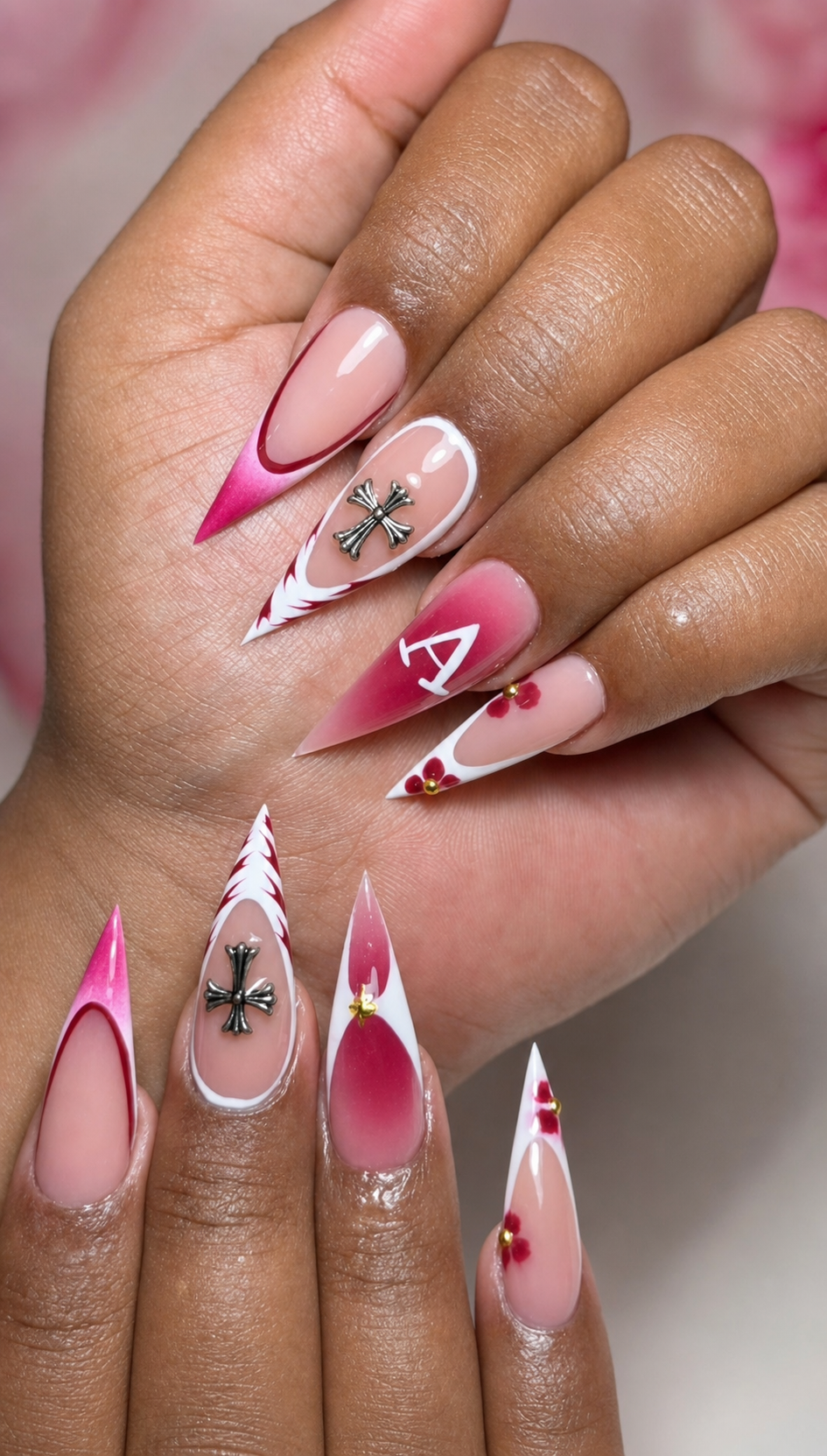 Construction gel mains avec finition soignée